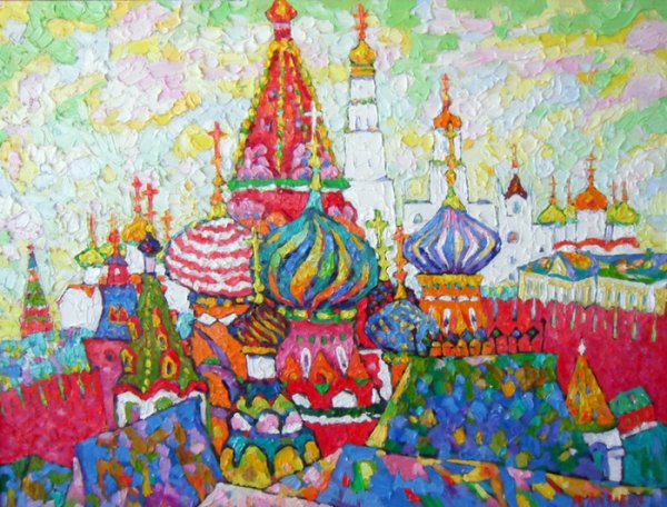 Московский собор Василия Блаженного изо