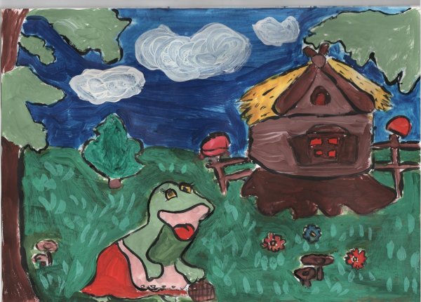 Рисунок Теремок 4 класс изо