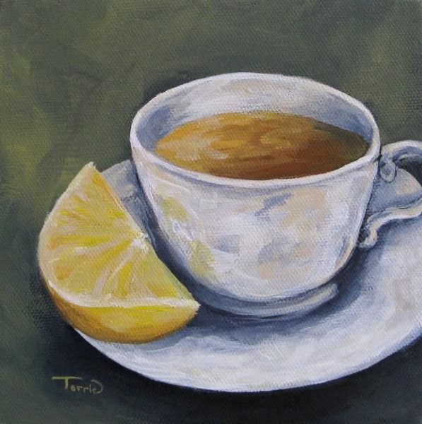 Кружки акварель