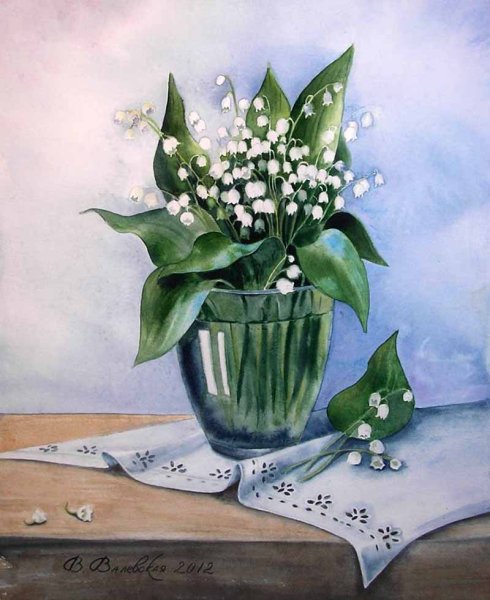 Художница Валентина Валевская