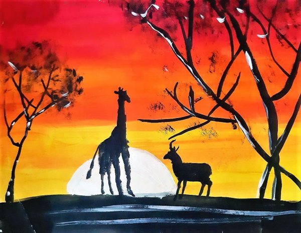 Африка гуашью