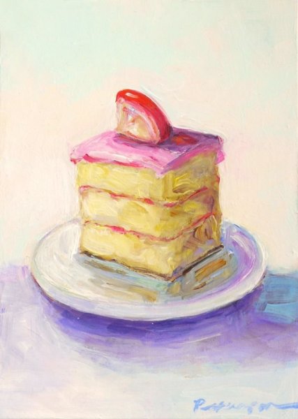 Пирожное живопись