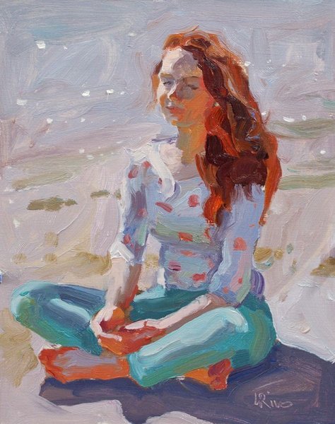 Зарисовки людей акварелью