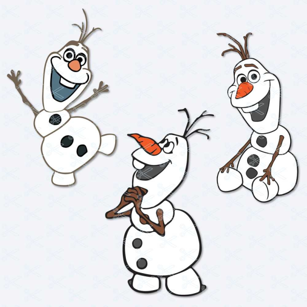 Веселые Снеговики на окна