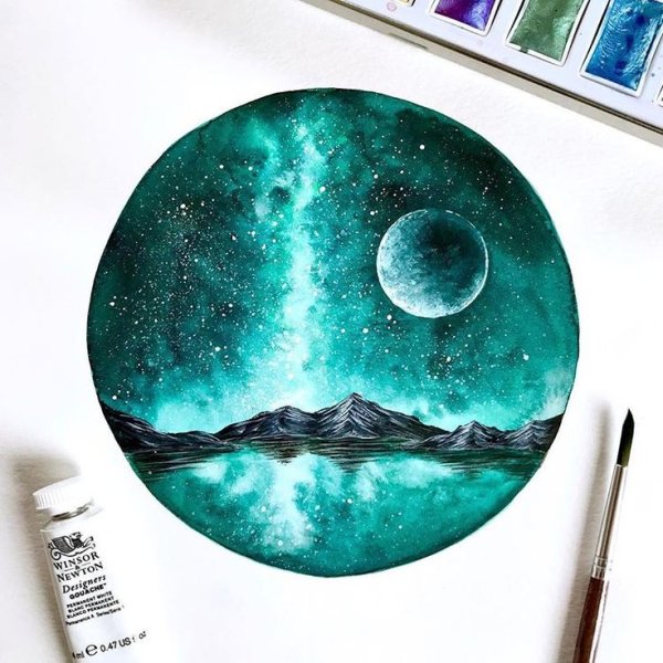 Рисование в старшей Комета