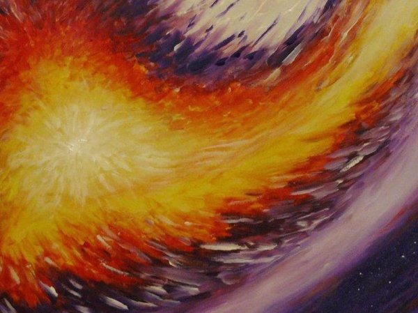 Роспись стен космос