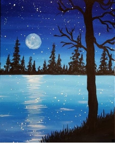 Красивые рисунки красками