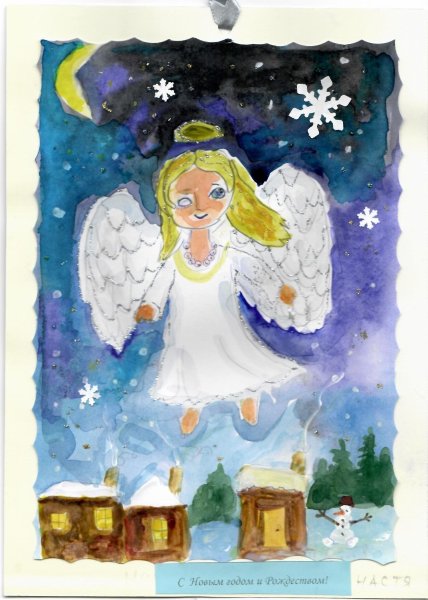 Рисование на тему колядки
