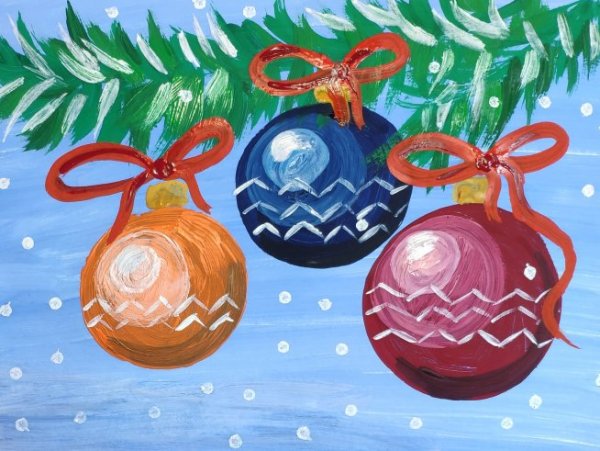 Снегири украшения на окна новогодние