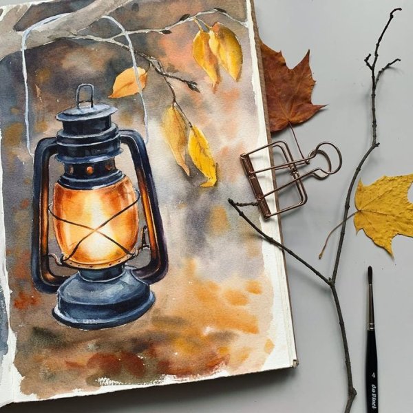 Осеннее Вдохновение рисунки