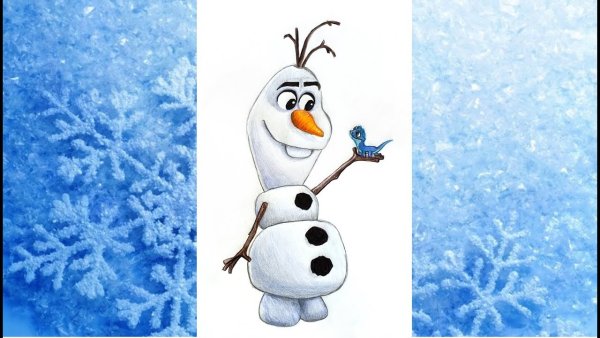 Олаф Снеговик Холодное сердце 2