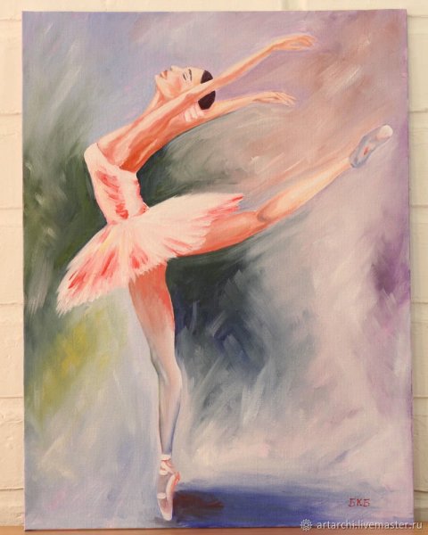 Балерина акрилом