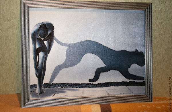 Силуэтная живопись в интерьере