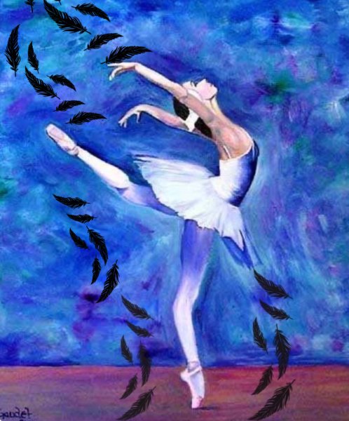 Акварельная балерина