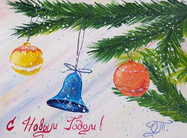 Новогодние рисунки правополушарное рисование