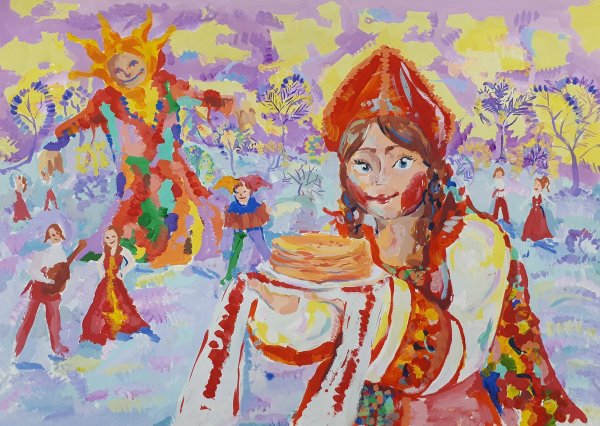 Композиция на тему Масленица