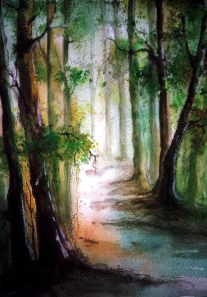 Хэллоуин живопись