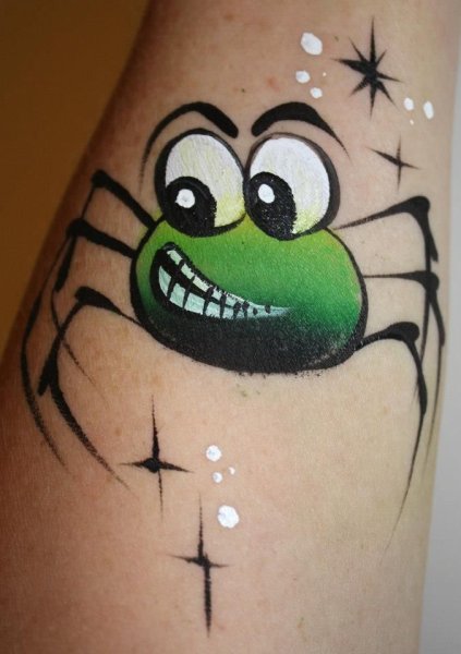 Аквагрим детский на руке