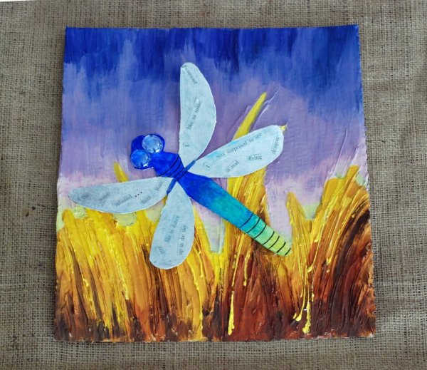 Рисование с аппликацией