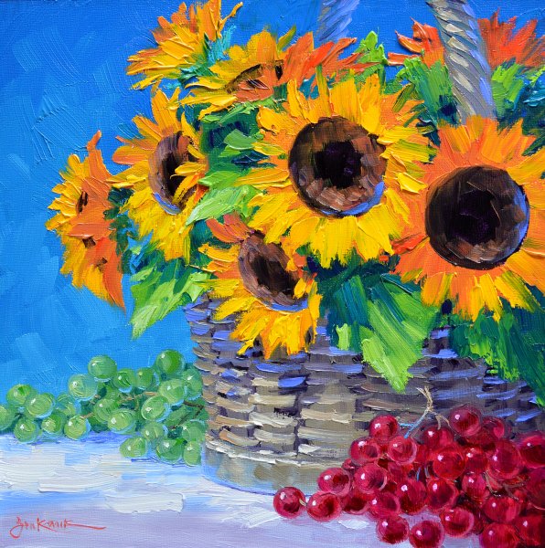 Подсолнух рисунок