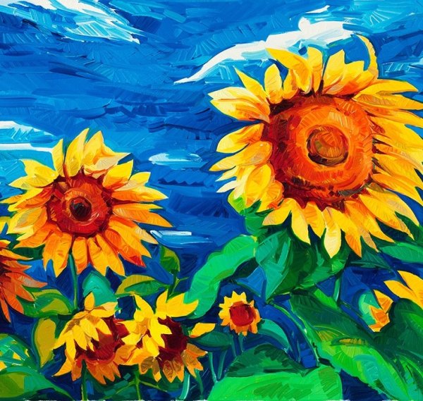 Винсент Ван Гог семена подсолнечника