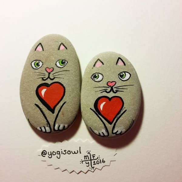 Рисование на камнях для начинающих