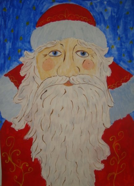 Портрет Деда Мороза
