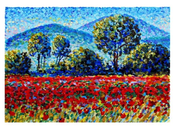 Томарев Николай пуантилизм