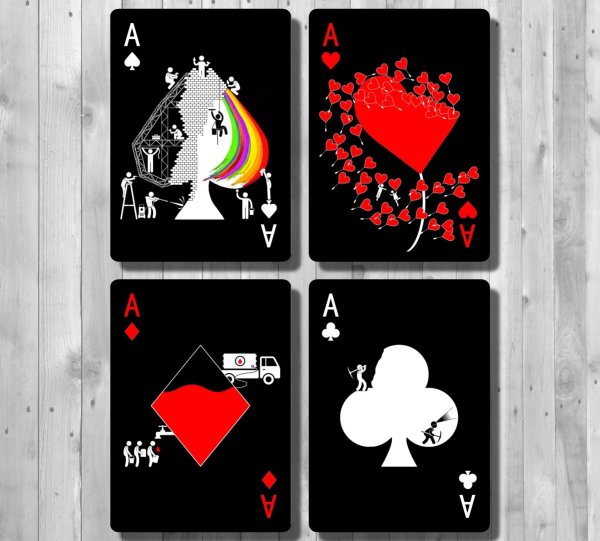 Креативные игральные карты