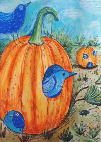 Тыква гуашью