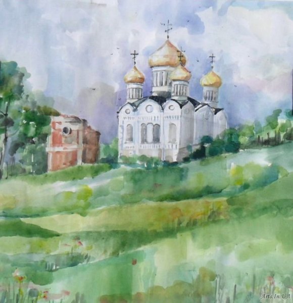 Храм акварелью