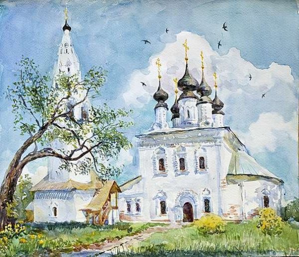 Суздаль иллюстрации монастырь