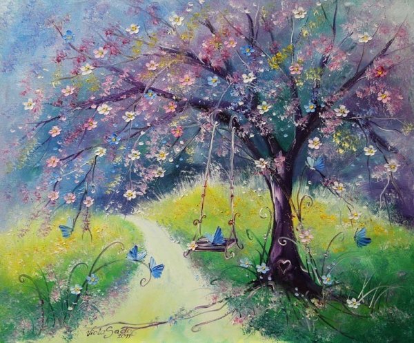 Польская художница Viola sado