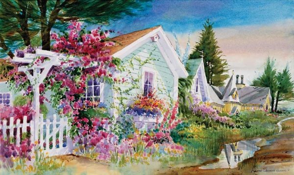 Richard Salvador Hernaez, акварели