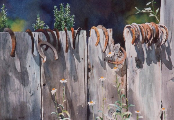 Барбара Фокс акварель пейзажи