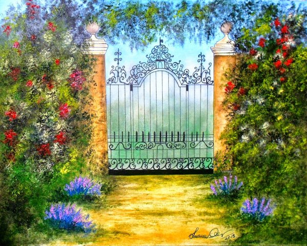 Забор деревянный мультяшный