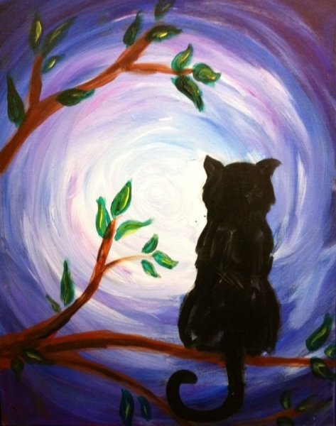 Рисунки гуашью