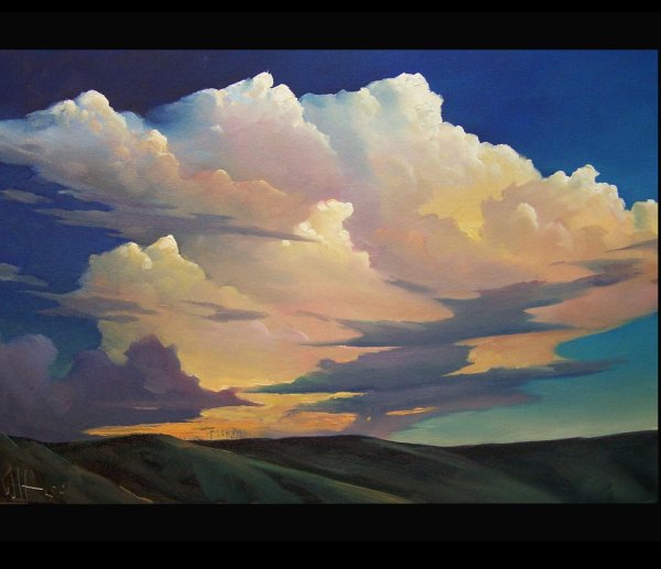 Небо живопись