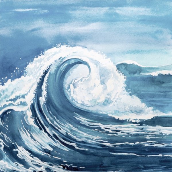 Волна краски