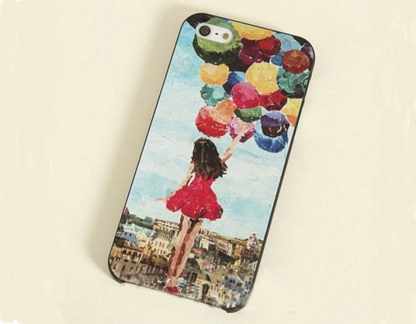 Рисунки на чехле гуашью