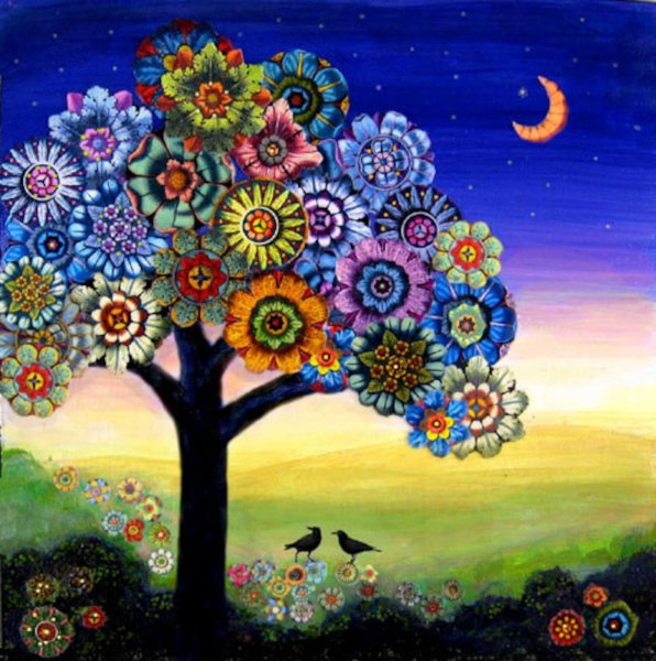 Декоративное сказочное дерево