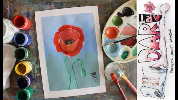 Миниатюры гуашью для начинающих