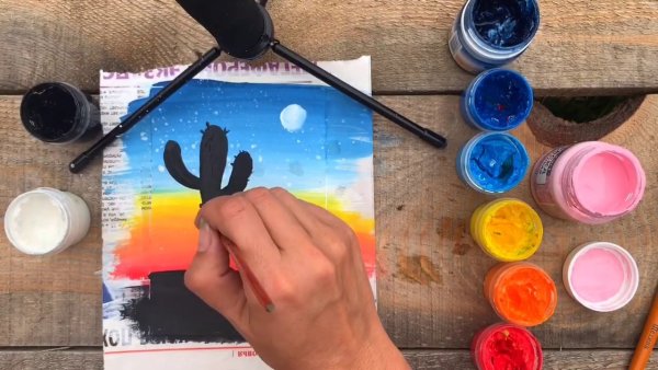 Рисование гуашью для начинающих