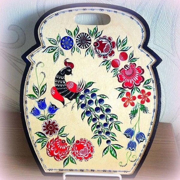 Расписные кухонные доски