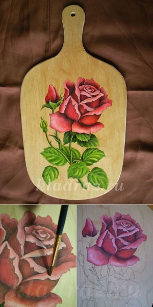 Разделочная доска рисунок