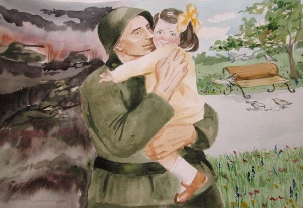 Рисунки на тему война на конкурс