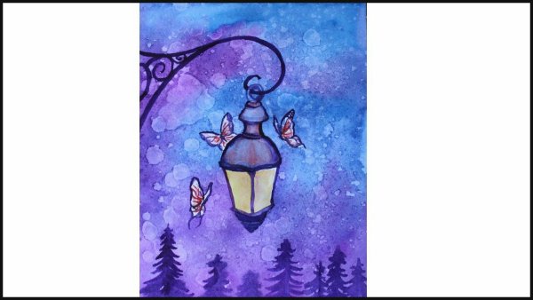 Волшебные рисунки для срисовки легкие