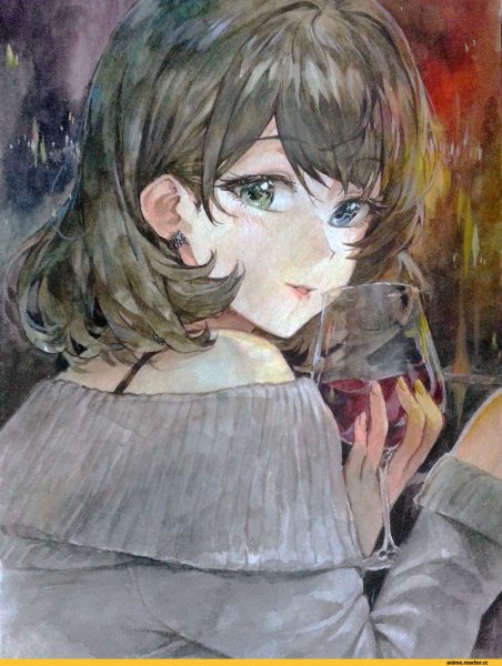 Аниме гуашью