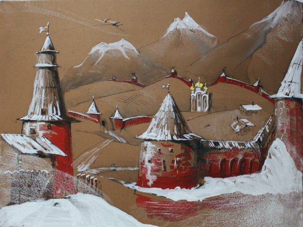 Архитектура гуашью