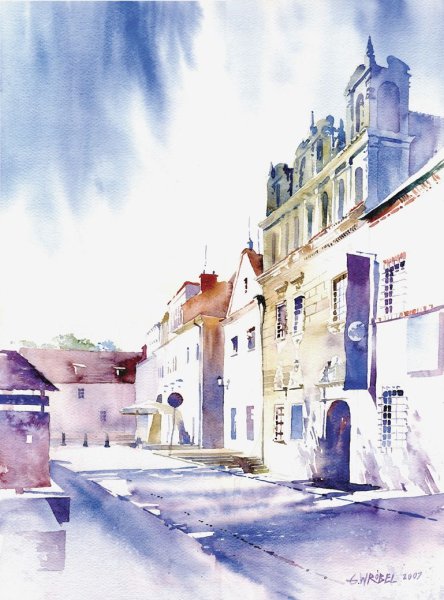 Grzegorz Wrobel акварель